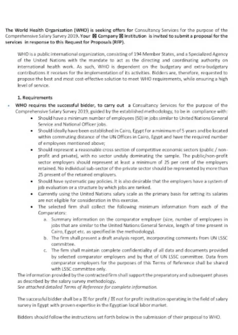 Comprehensive Salary Comparison Chart Template