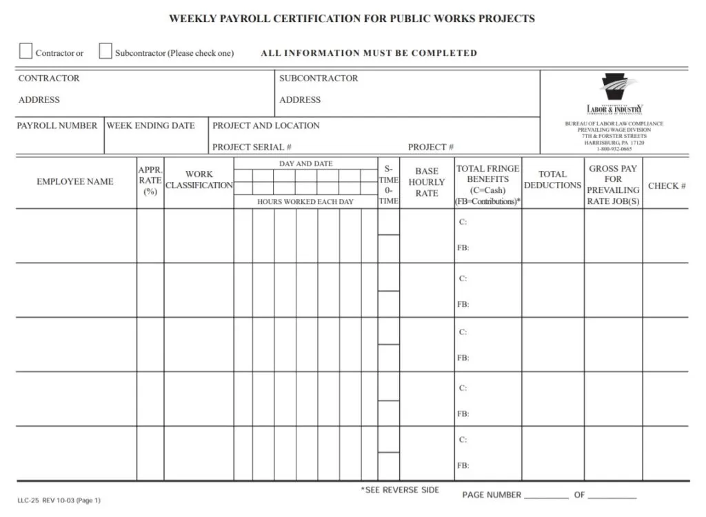 Payroll Certificate Template PDF